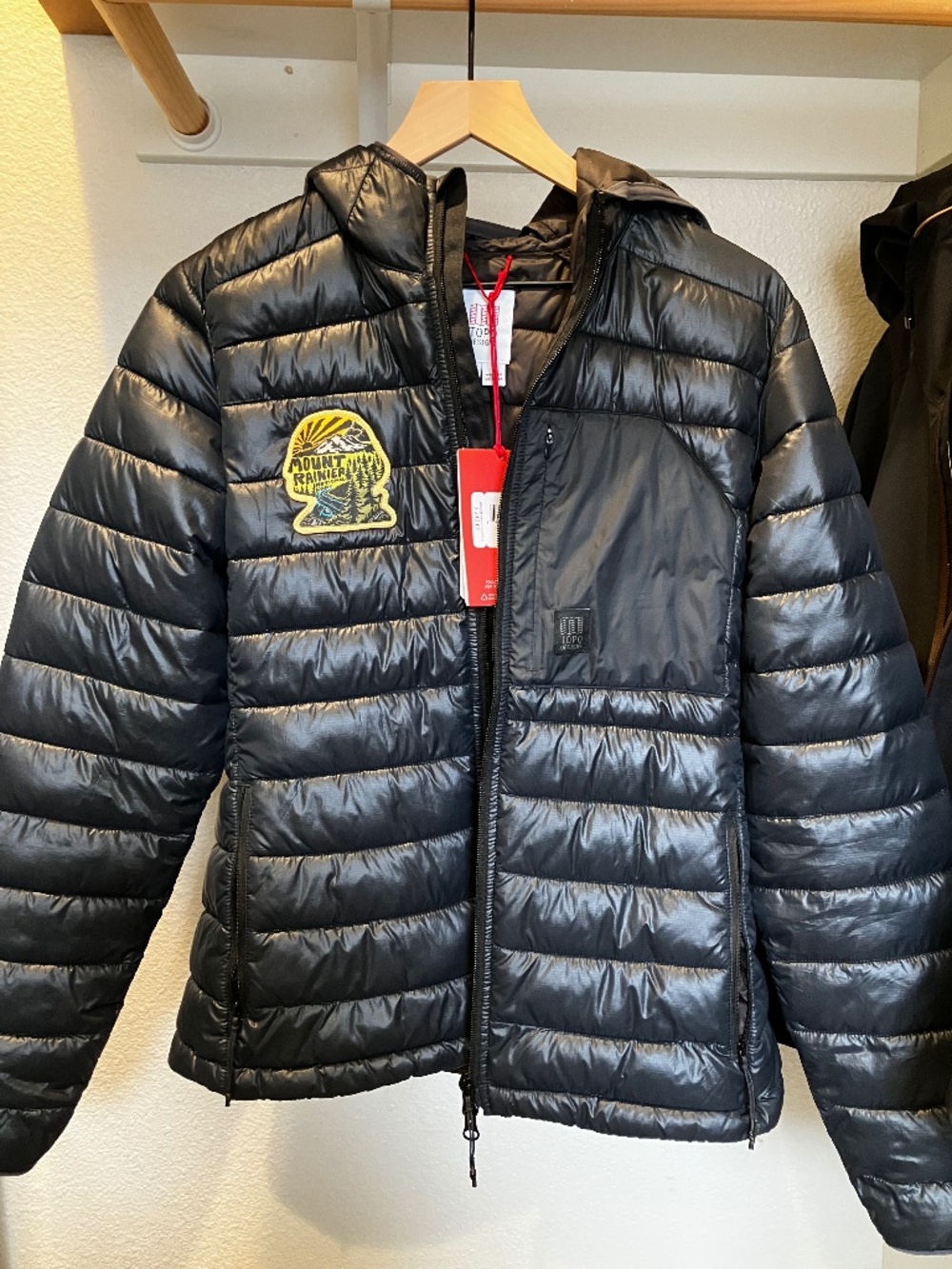 Mount Rainier National Park Topo Designs Puffer Jacket